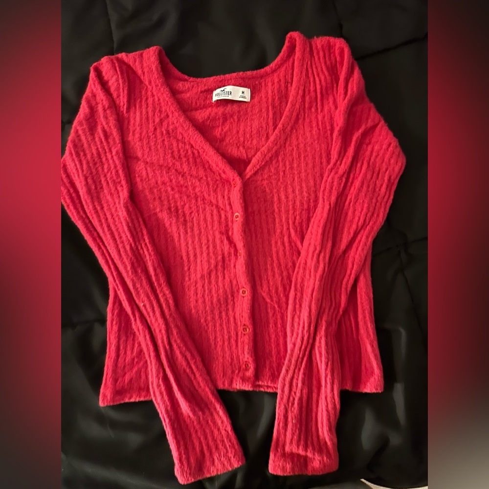 I am selling this red sweater!
